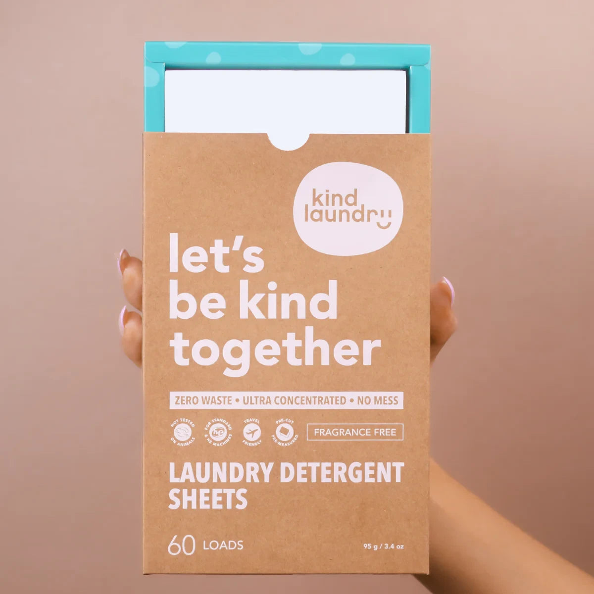 Eco-Friendly Laundry Detergent Sheets - (60 Loads)