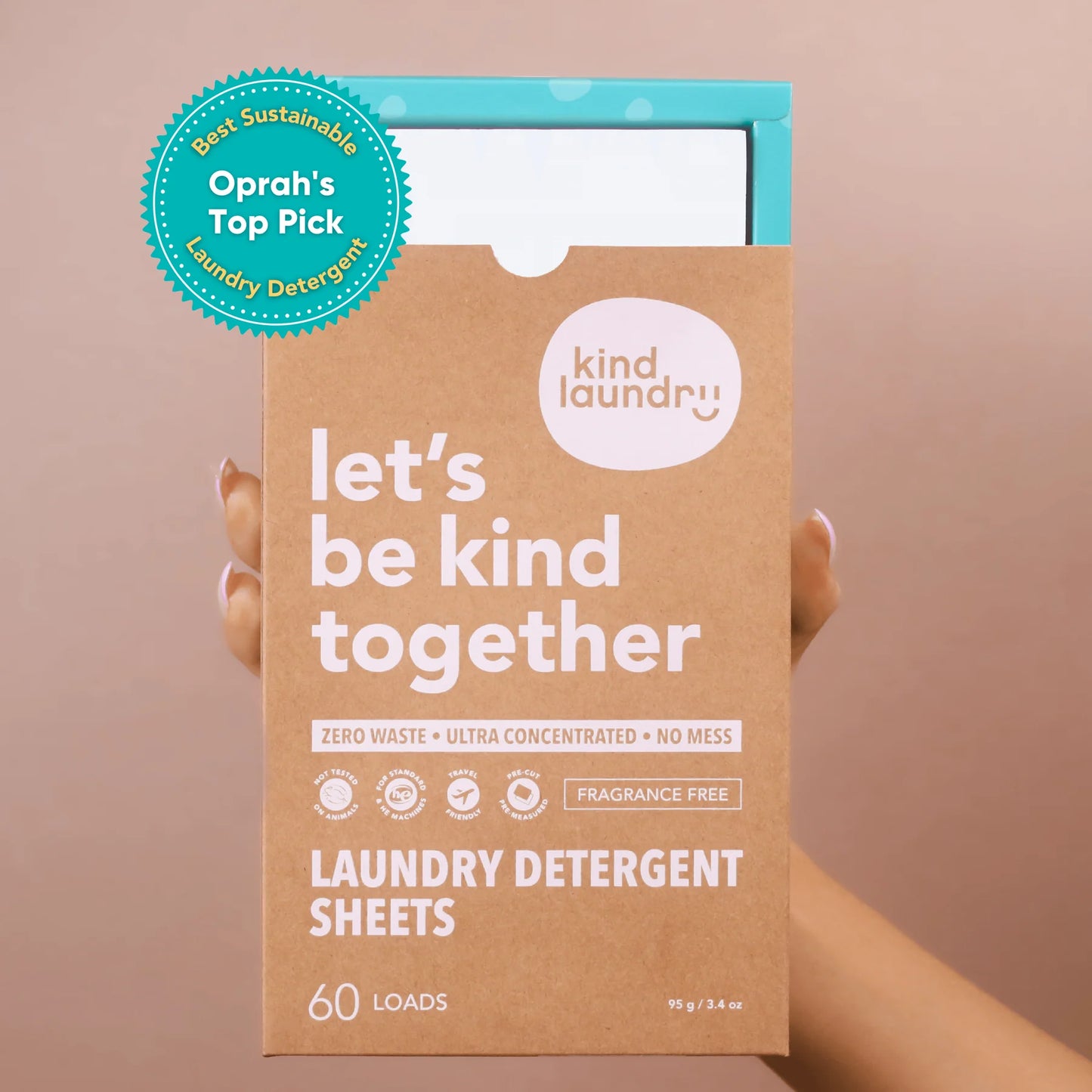 Eco-Friendly Laundry Detergent Sheets - (60 Loads)