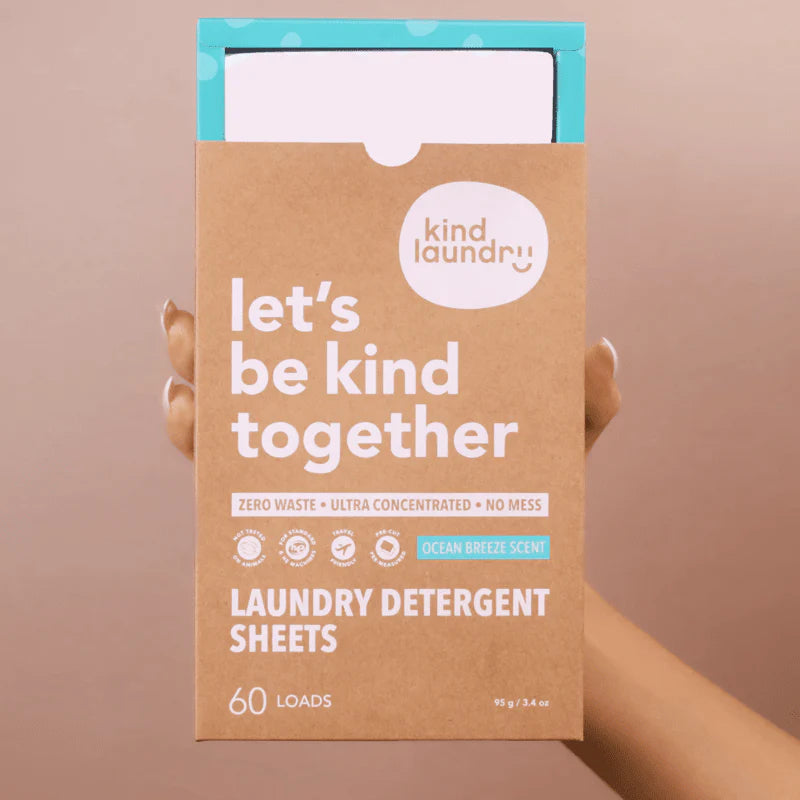 Eco-Friendly Laundry Detergent Sheets - (60 Loads)