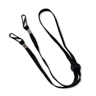 HAPPY Adjustable Lanyard Black