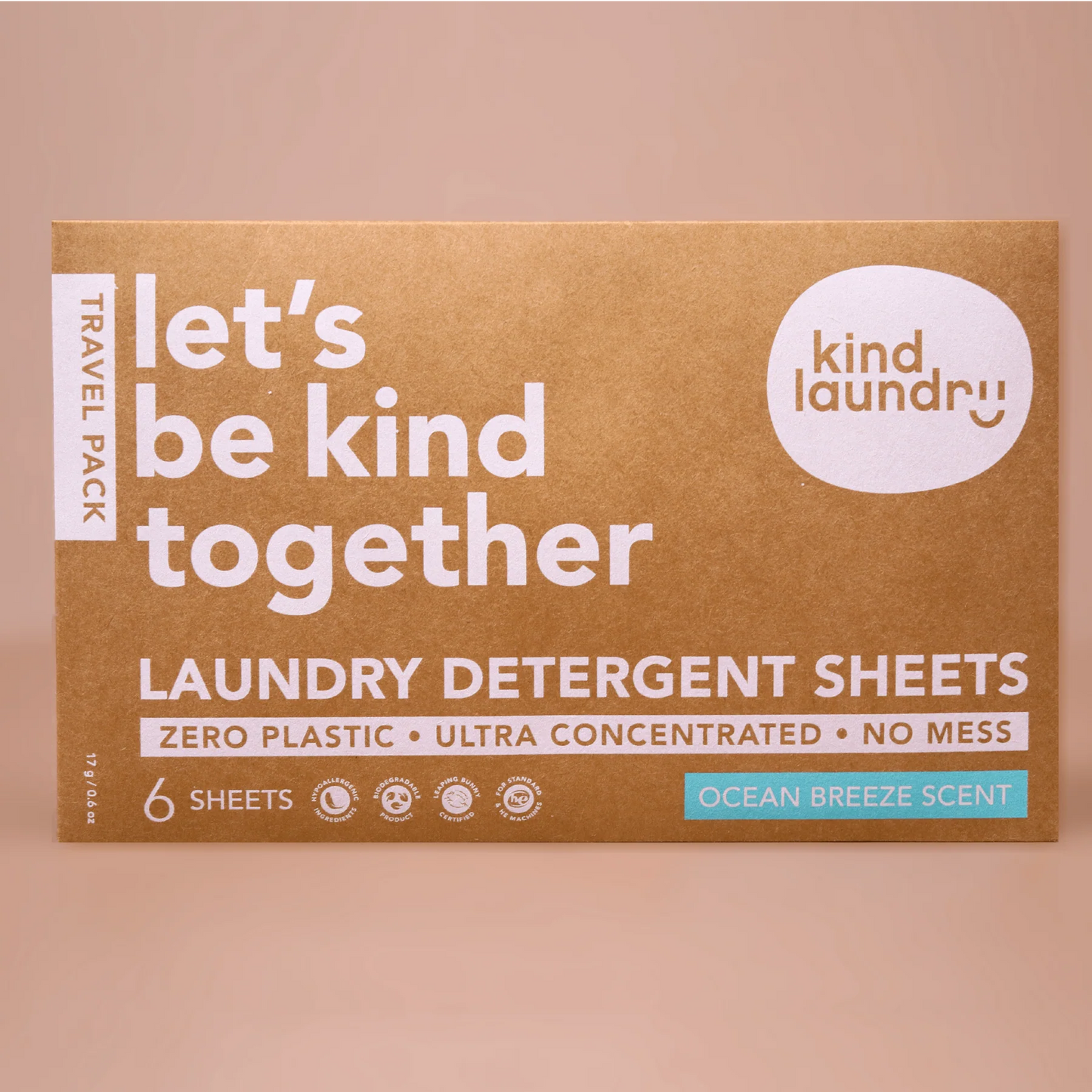 Kind Laundry: Travel Size (Ocean Breeze / Fragrance Free)